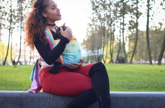 Echarpe de portage Yaro Stars Spectrum Grad Tencel