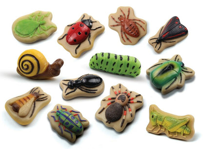 Yellow Door Pierres sensorielles Insectes - Lot de 12